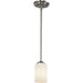 Cardinal Brushed Nickel Mini-Pendant - Mini-Pendants
