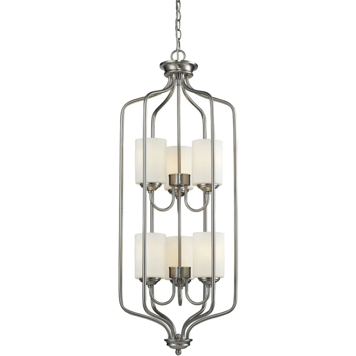 Cardinal Brushed Nickel Pendant | theLightShop