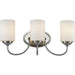 Cardinal Brushed Nickel Vanity | theLightShop