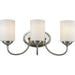 Cardinal Brushed Nickel Vanity | theLightShop