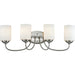 Cardinal Brushed Nickel Vanity | theLightShop