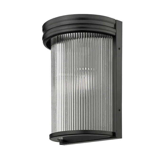 Carnaby Matte Black 2 Light Wall Sconce Z-Lite 7504-2S-MB | theLightShop