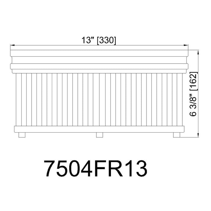 carnaby modern gold 2 light flushmount with ribbed glass shade