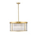 Carnaby Modern Gold 6 Light Pendant Z-Lite 7504P24-MGLD | theLightShop