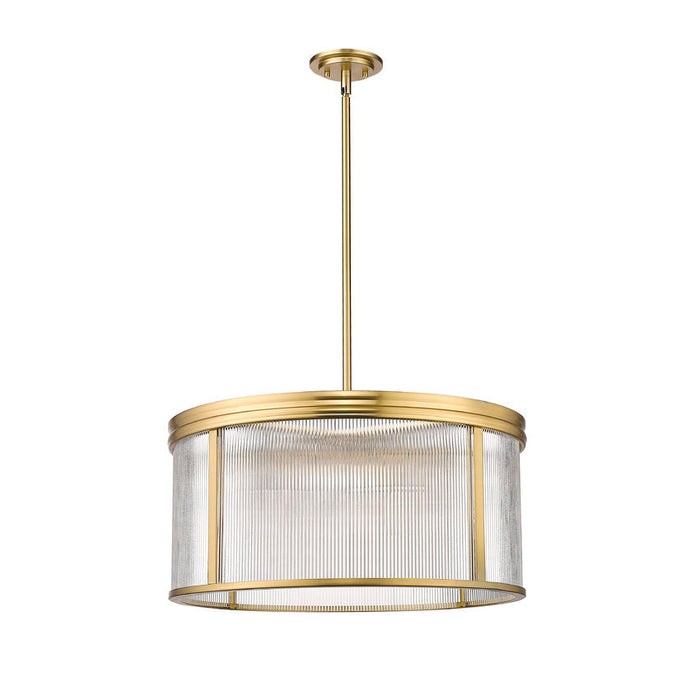 Carnaby Modern Gold 6 Light Pendant Z-Lite 7504P24-MGLD | theLightShop