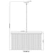carnaby modern gold 9 light pendant with ribbed glass shade
