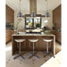 Carolton Polished Nickel Weathered Zinc Mini Pendant - Mini-Pendants
