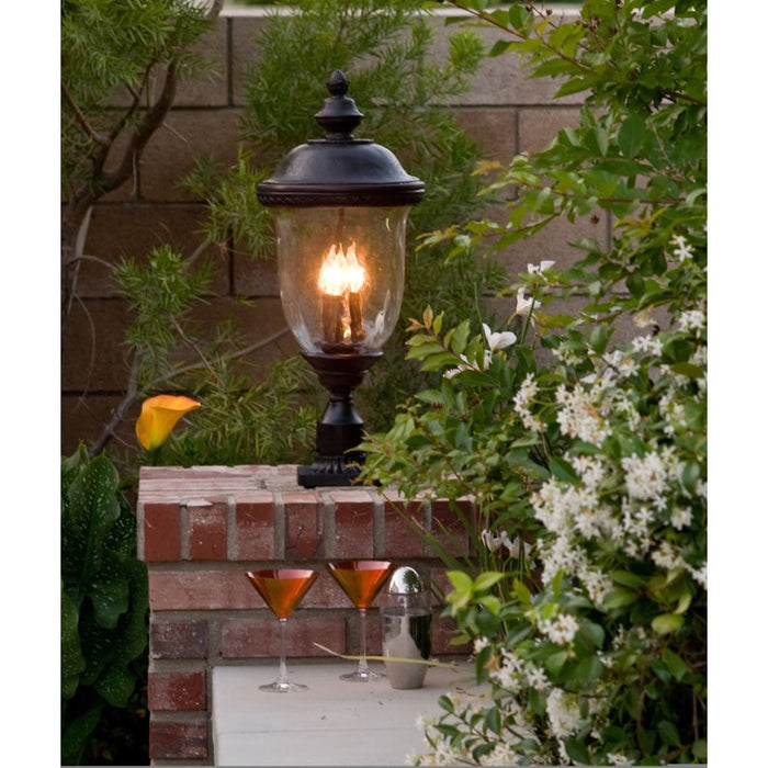 Carriage House DC Oriental Bronze Outdoor Pole/Post Mount - Outdoor Pole/Post Mount