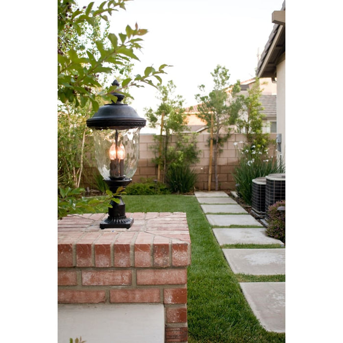 Carriage House DC Oriental Bronze Outdoor Pole/Post Mount - Outdoor Pole/Post Mount