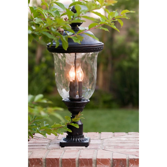 Carriage House DC Oriental Bronze Outdoor Pole/Post Mount - Outdoor Pole/Post Mount