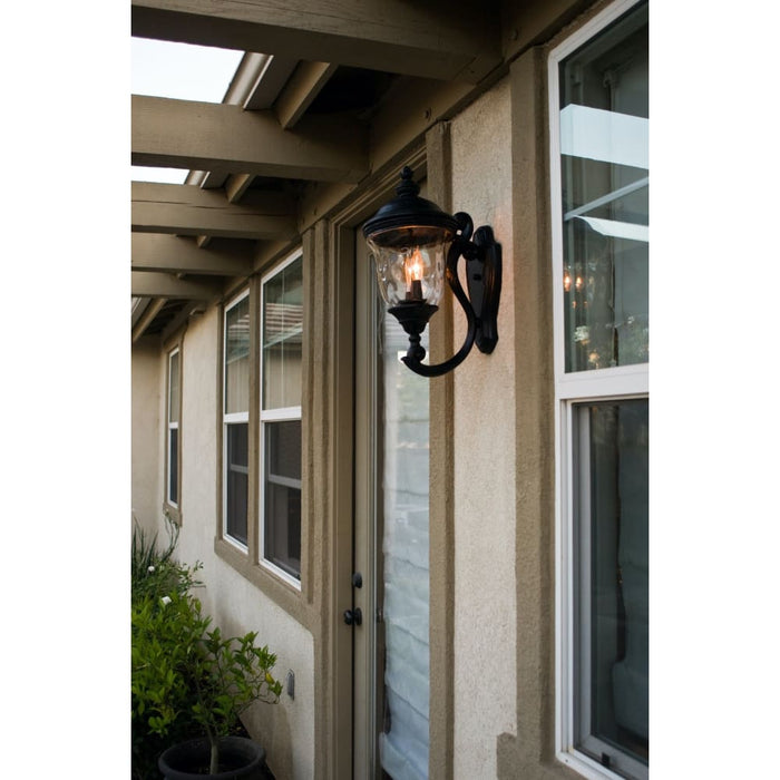 Carriage House DC Oriental Bronze Outdoor Wall Mount - Outdoor Wall Mount