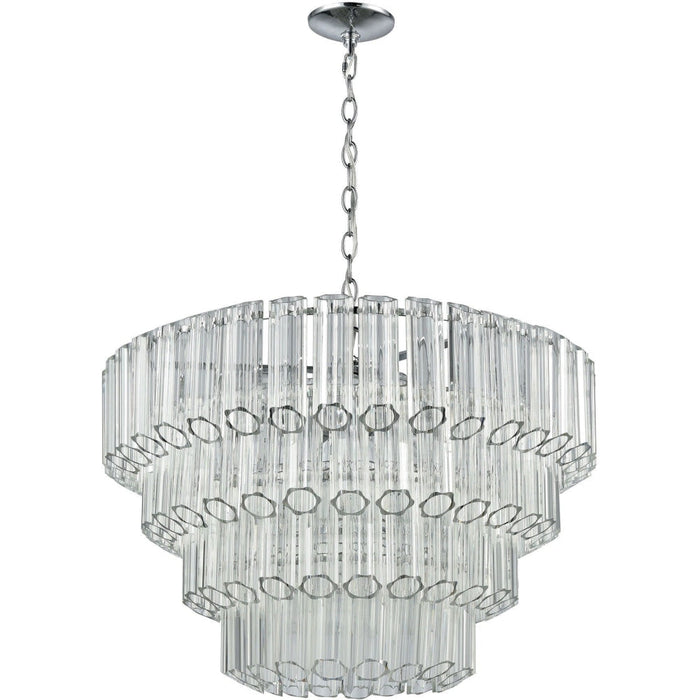 Carrington Polished Chrome Pendant - Pendants