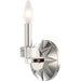 Carson Polished Nickel 1 Light Sconce - Wall Sconce