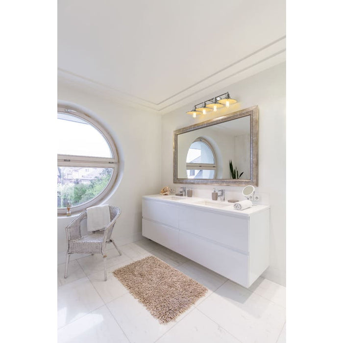 Casa Brushed Nickel Vanity - Bath & Vanity