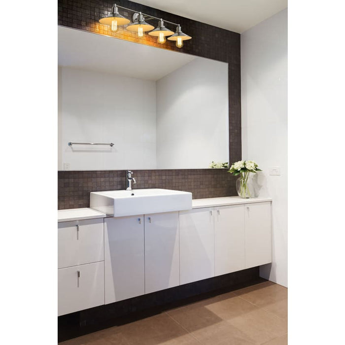 Casa Brushed Nickel Vanity - Bath & Vanity