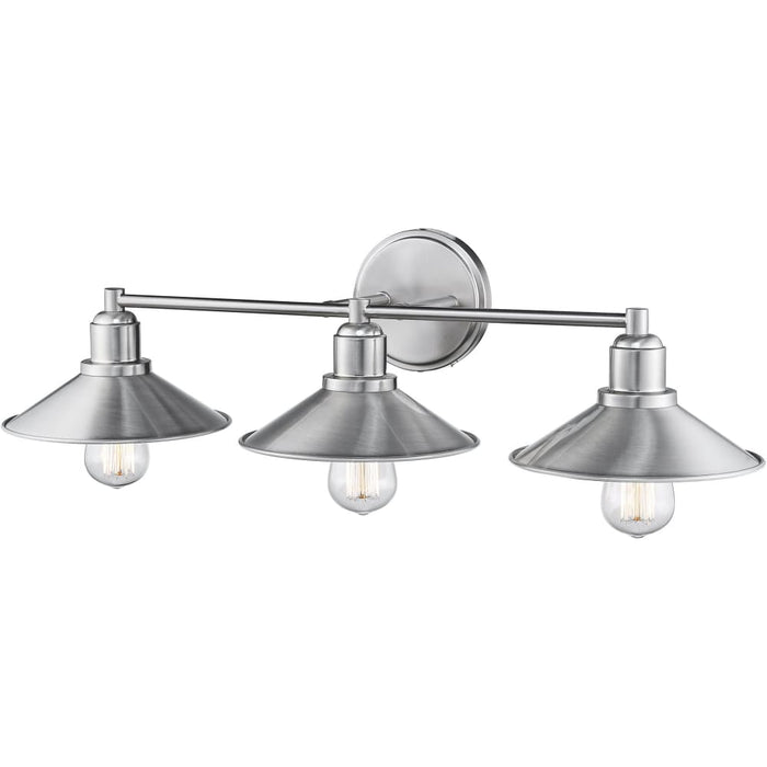 Casa Brushed Nickel Vanity - Bath & Vanity