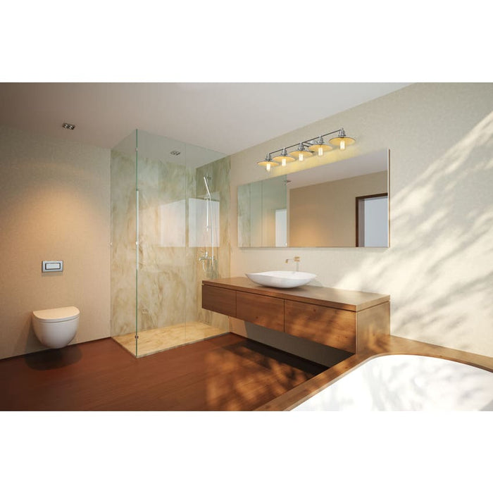 Casa Brushed Nickel Vanity - Bath & Vanity