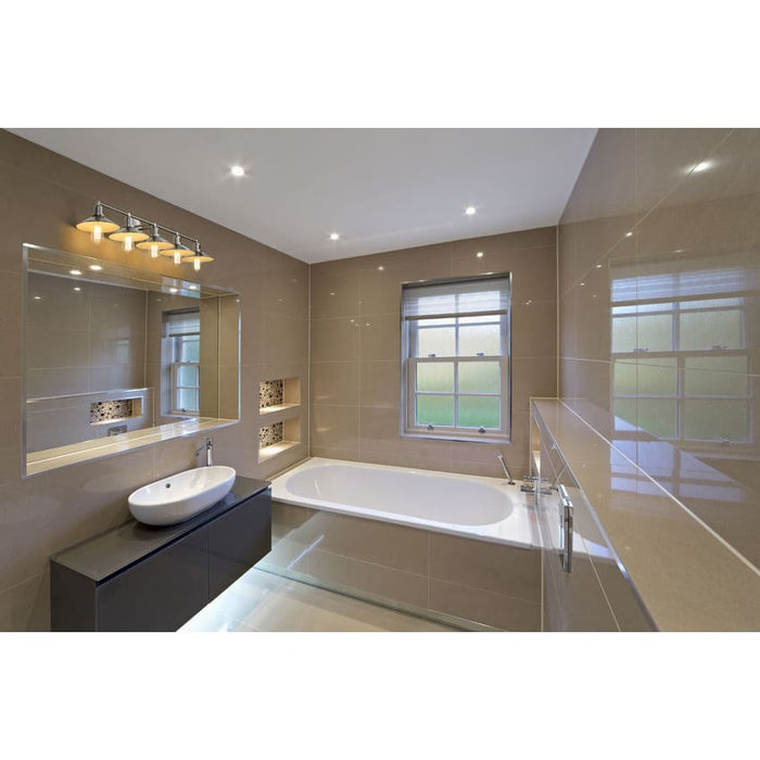 Casa Brushed Nickel Vanity - Bath & Vanity