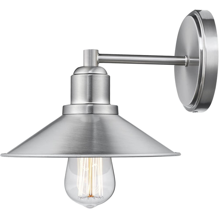 Casa Brushed Nickel Wall Sconce - Wall Sconces