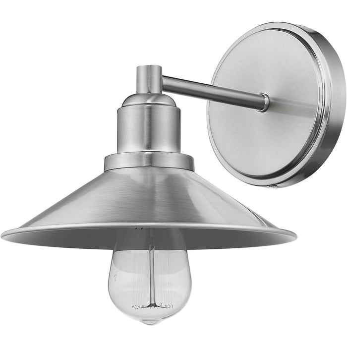 Casa Brushed Nickel Wall Sconce - Wall Sconces