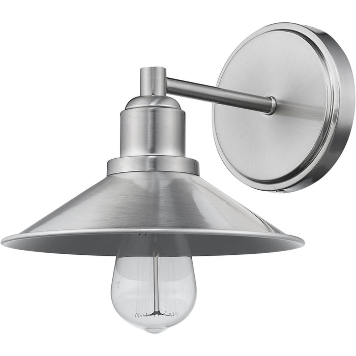 Casa Brushed Nickel Wall Sconce - Wall Sconces