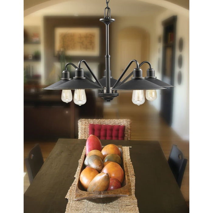 Casa Olde Bronze Chandelier - Chandeliers