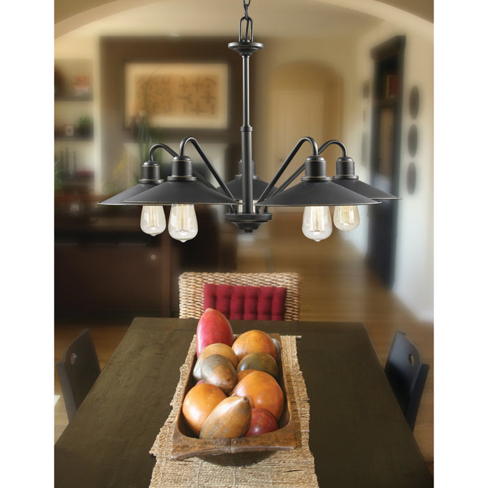 Casa Olde Bronze Chandelier - Chandeliers