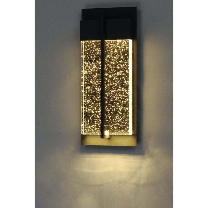 Cascade Black LED Outdoor Wall Mount - Outdoor Wall Mount