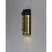 Cascade Black LED Outdoor Wall Mount - Outdoor Wall Mount
