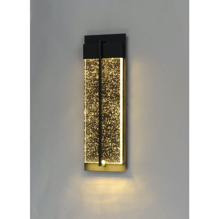 Cascade Black LED Outdoor Wall Mount - Outdoor Wall Mount