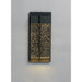 Cascade Black LED Outdoor Wall Mount - Outdoor Wall Mount