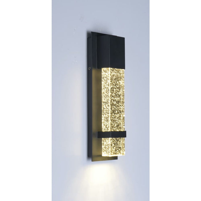 Cascade Black LED Outdoor Wall Mount - Outdoor Wall Mount