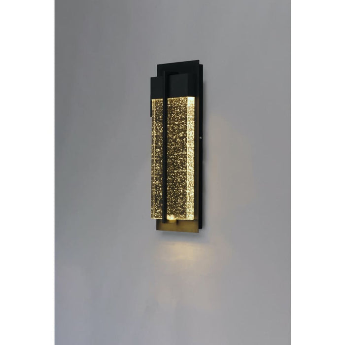 Cascade Black LED Outdoor Wall Mount - Outdoor Wall Mount