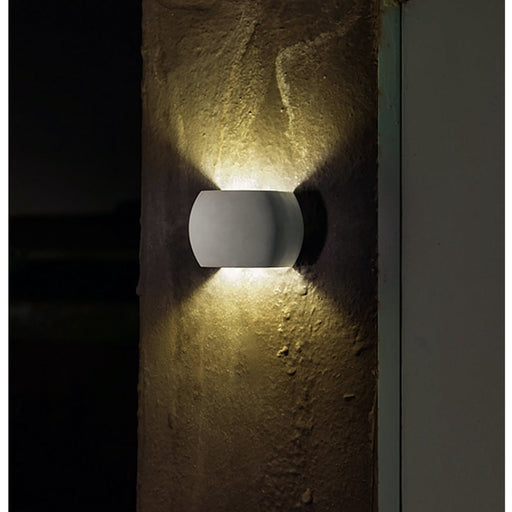 Castle Sphere Natural Concrete LED Wall Sconce - Wall Sconce
