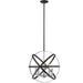 Cavallo Hammered Black Chrome Pendant | theLightShop