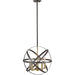 Cavallo Hammered Bronze Olde Brass Pendant - Pendants