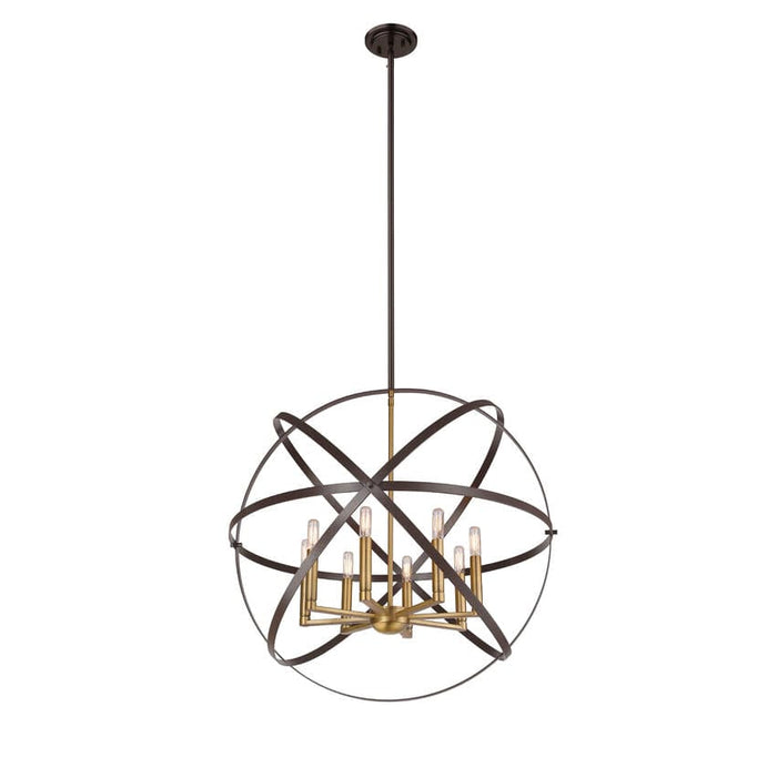 Cavallo Hammered Bronze Olde Brass Pendant - Pendants