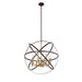 Cavallo Hammered Bronze Olde Brass Pendant - Pendants