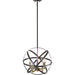 Cavallo Hammered Bronze Olde Brass Pendant - Pendants