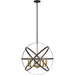 Cavallo Hammered Bronze Olde Brass Pendant | theLightShop