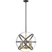 Cavallo Hammered Bronze Olde Brass Pendant | theLightShop