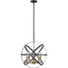 Cavallo Hammered Bronze Olde Brass Pendant - Pendants