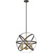Cavallo Hammered Bronze Olde Brass Pendant - Pendants
