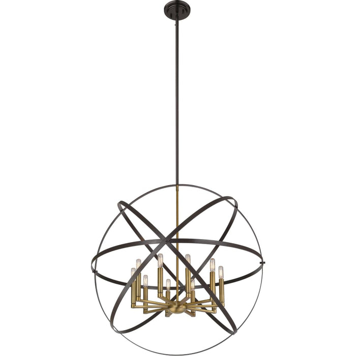 Cavallo Hammered Bronze Olde Brass Pendant - Pendants