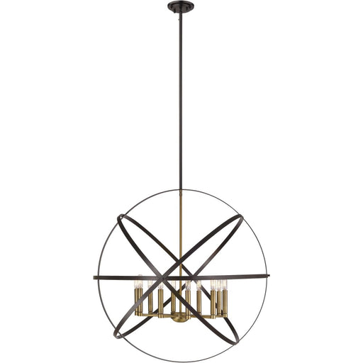 Cavallo Hammered Bronze Olde Brass Pendant | theLightShop