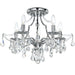 Cedar 5 Light Swarovski Polished Chrome Ceiling Mount - Ceiling Mount