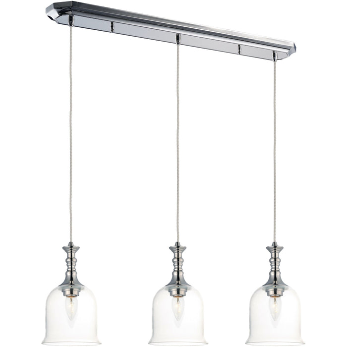 Centennial Polished Nickel Multi-Light Pendant - Pendants