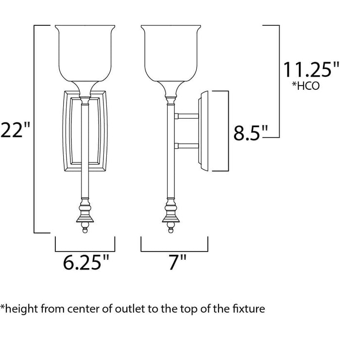Centennial Polished Nickel Wall Sconce - Wall Sconce