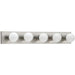 Center Stage Brushed Stainless Vanity Fixture - Wall Sconce