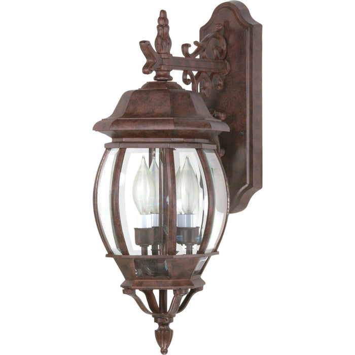 Central Park Old Bronze Outdoor Wall Lantern - Outdoor Wall Lantern